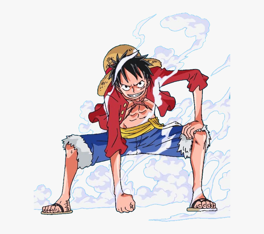 Aquawaifu - Luffy Gear 2 Pose, HD Png Download is free transparent png imag...