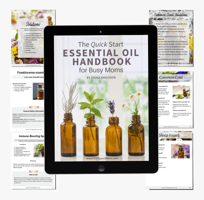 Quick Start Essential Oil Handbook - Flyer, HD Png Download, Free Download