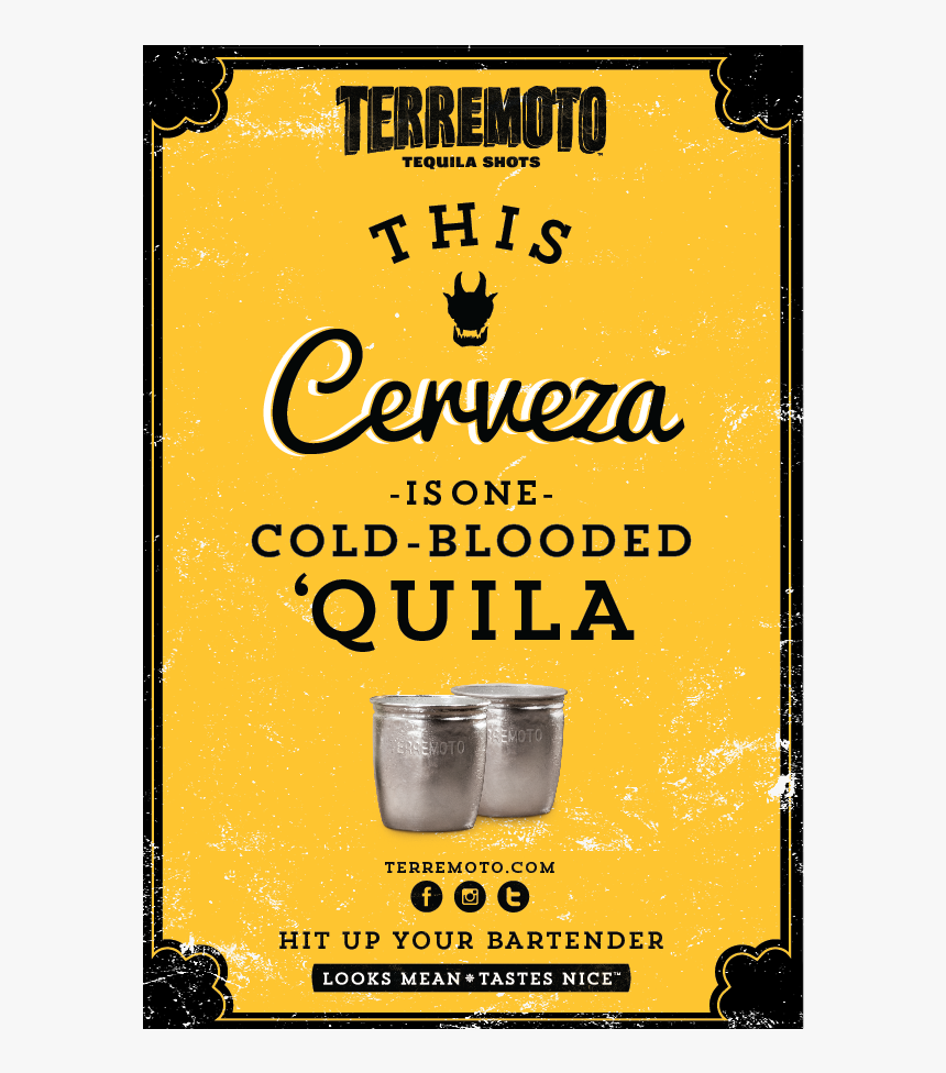 Terremoto 2015 Pos Tt Mexicanbrew-02 - Poster, HD Png Download, Free Download