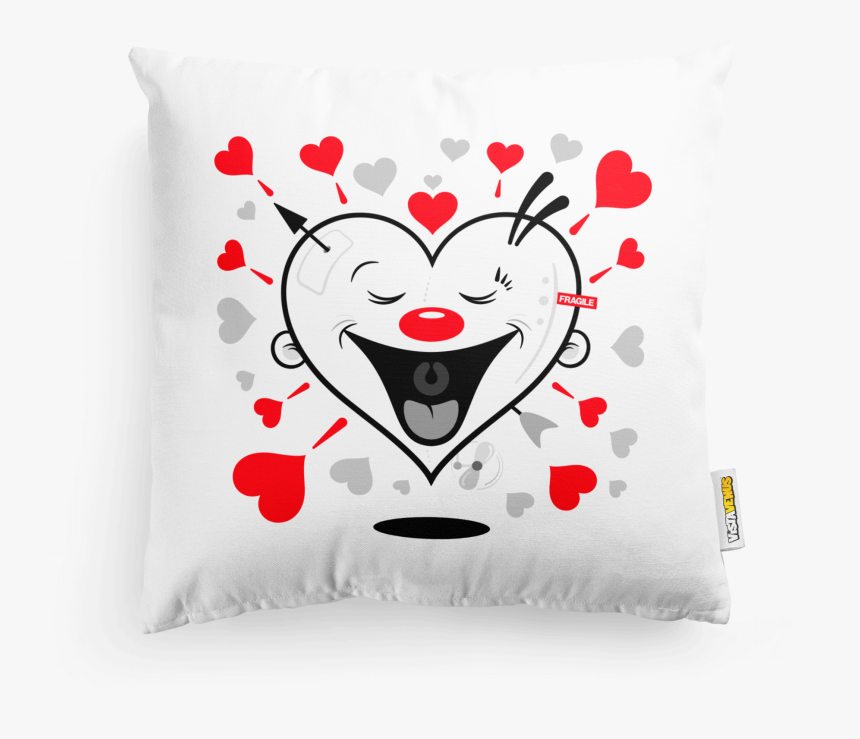 Valentine Lovve Burst Cushion "
 Class= - Mobile Phone, HD Png Download, Free Download