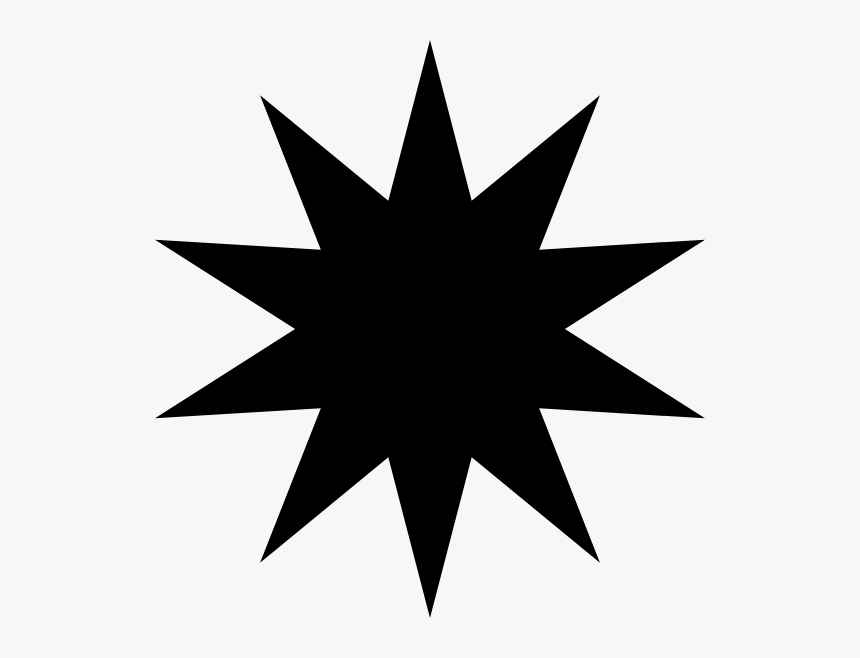 10 Point Star Png, Transparent Png, Free Download