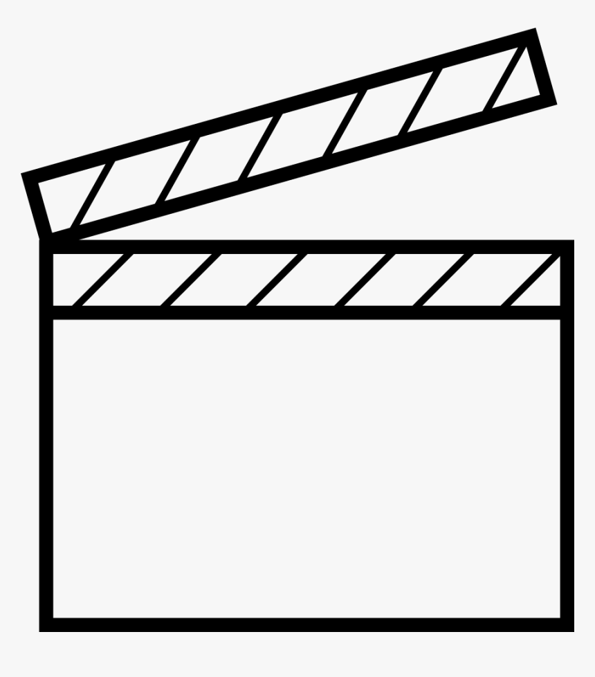 Png File Svg - Claqueta De Cine Dibujo Para Colorear, Transparent Png, Free Download