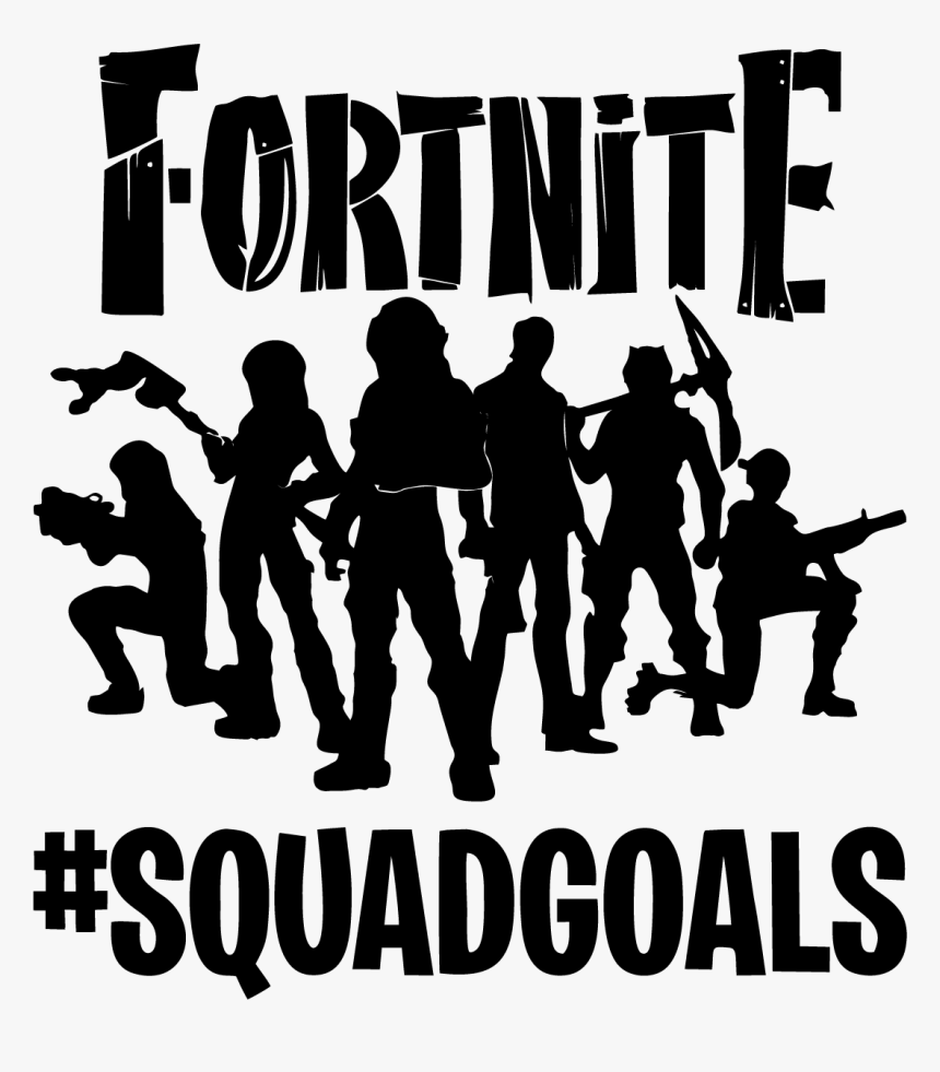 Fortnite Squad Goals Svg, HD Png Download, Free Download