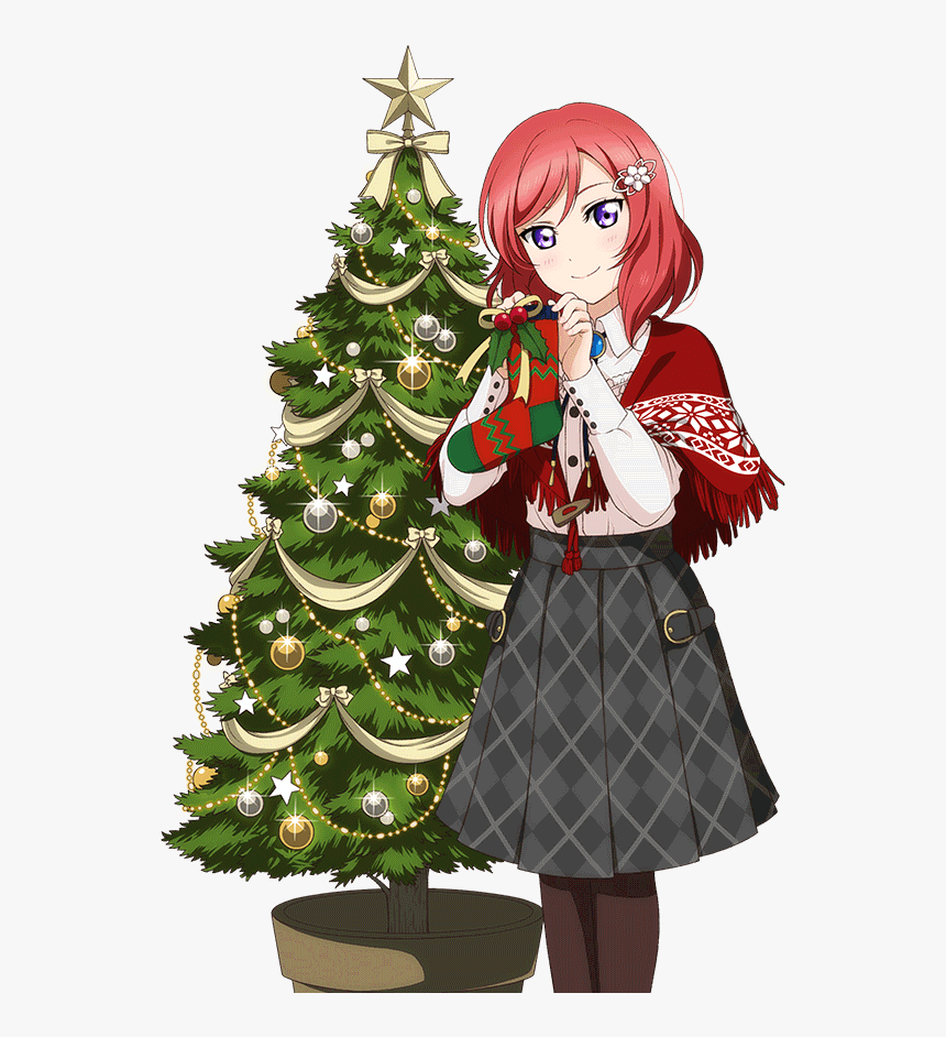 Anime Christmas Phone Live, HD Png Download, Free Download