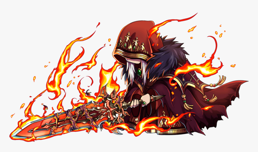 Brave Frontier Europe - Hooded Fire Unit Brave Frontier, HD Png Download, Free Download