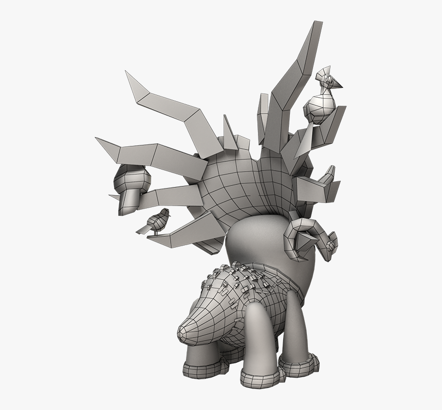 Petcollectorwireframe - Cartoon, HD Png Download, Free Download