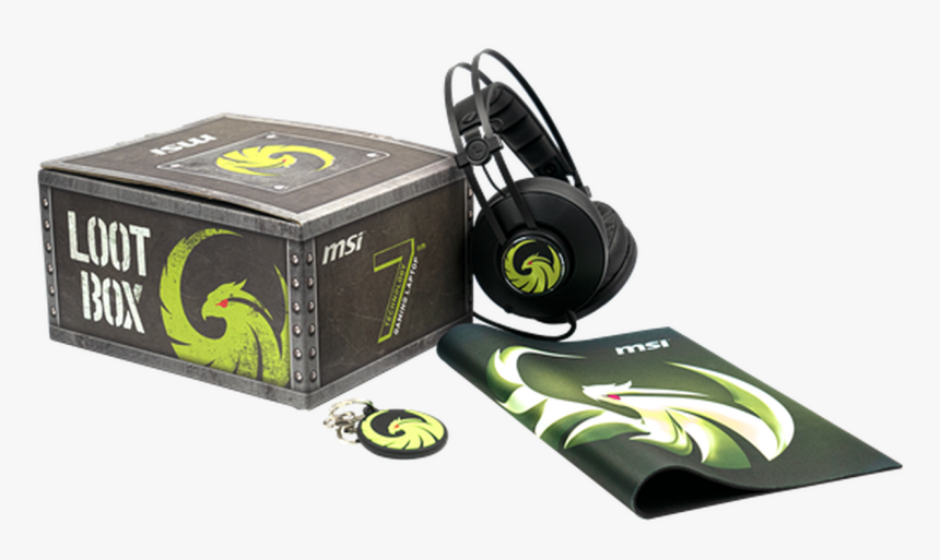 Msi Alpha 15 Loot Box - Msi Headset Loot Box, HD Png Download, Free Download