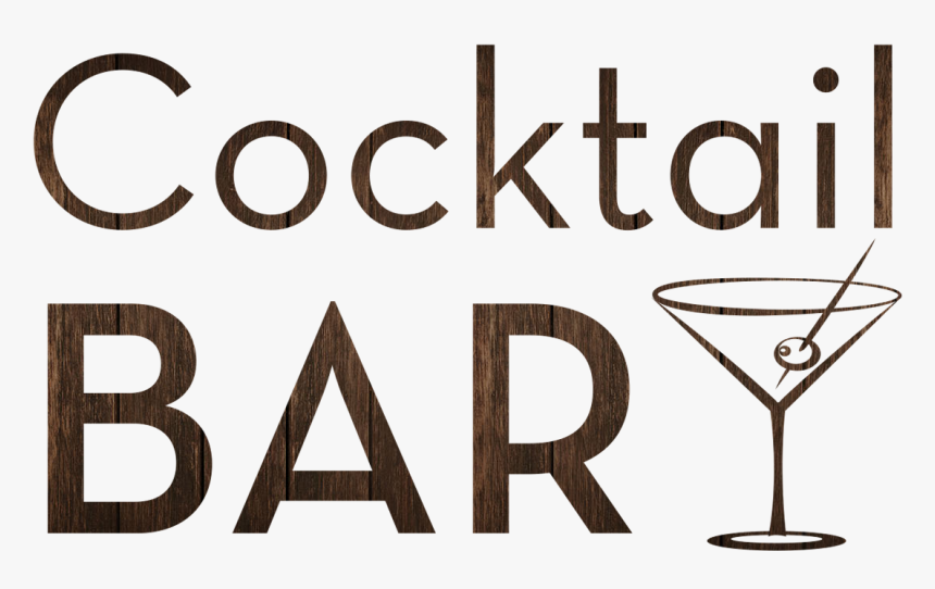 Transparent Martini Icon Png - Cocktail Bar Logo Png, Png Download, Free Download