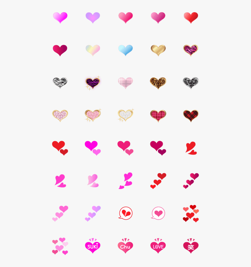 Transparent Emoji Hearts Png, Png Download, Free Download