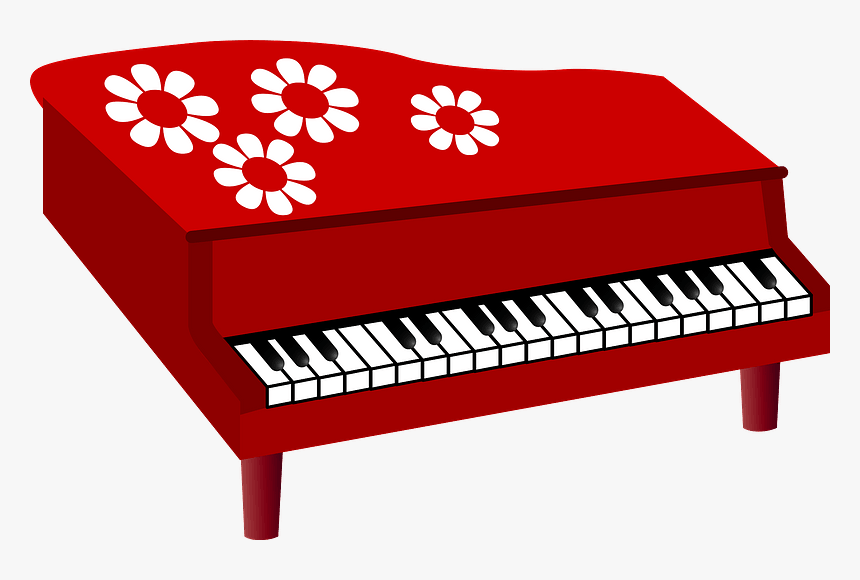 Toy Piano Clipart - イラスト おもちゃ ピアノ, HD Png Download, Free Download