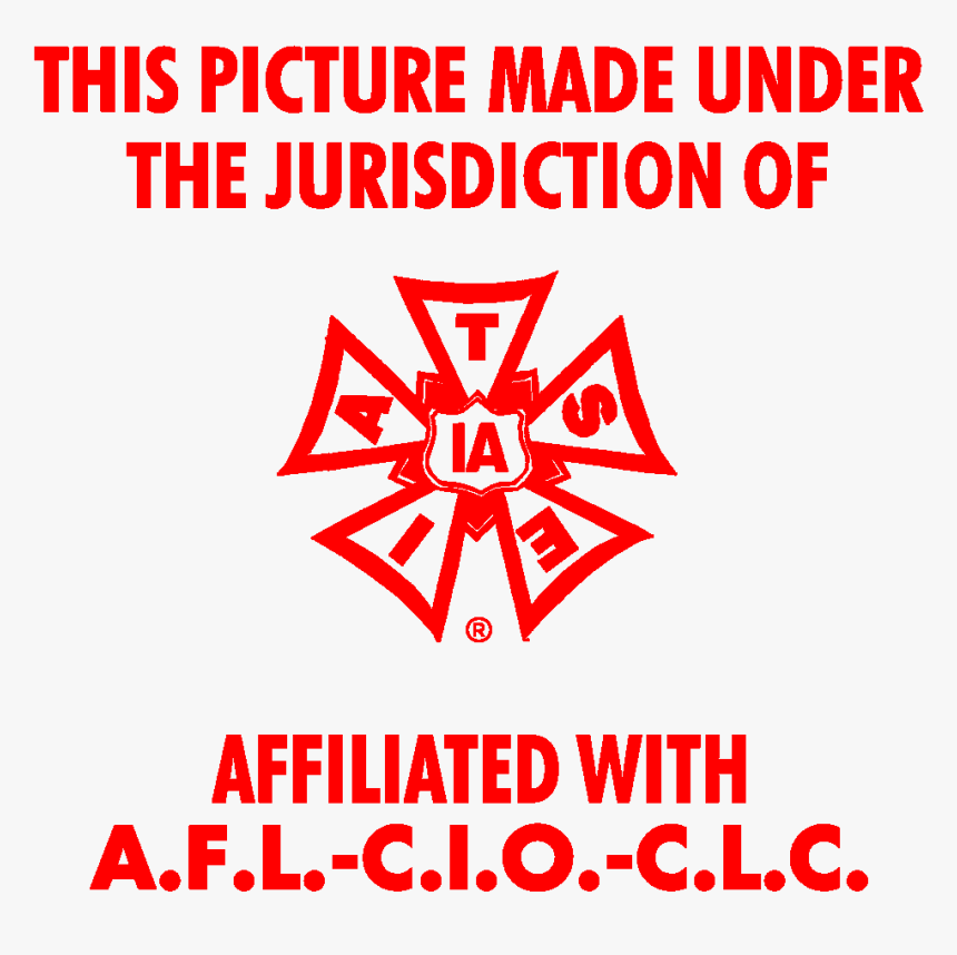 Iatse Logo Red - Iatse Logo Png, Transparent Png, Free Download