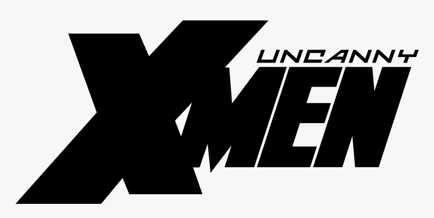 Uncanny X Men Logo Black And White - X Men, HD Png Download, Free Download