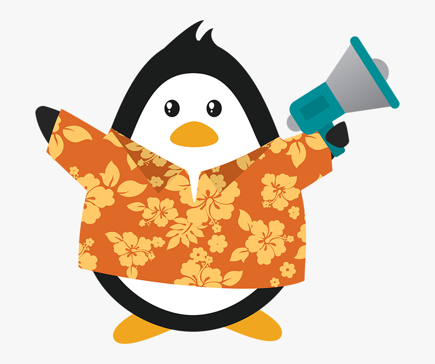 Get Loud Penguin - Alberta Health Services Penguin, HD Png Download, Free Download