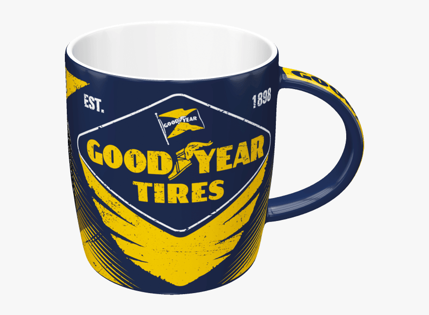 Nostalgic Art Mug Goodyear Tires Retro Logo - Mug, HD Png Download, Free Download
