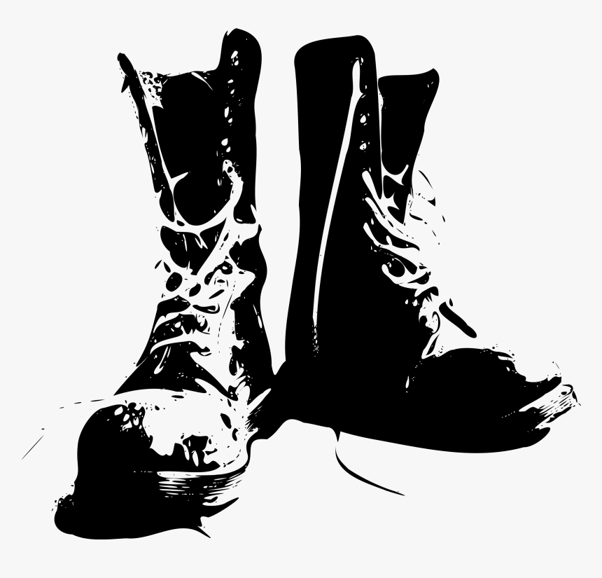 Combat Boot Shoe Cowboy Boot Clothing - Combat Boots Transparent Background, HD Png Download, Free Download