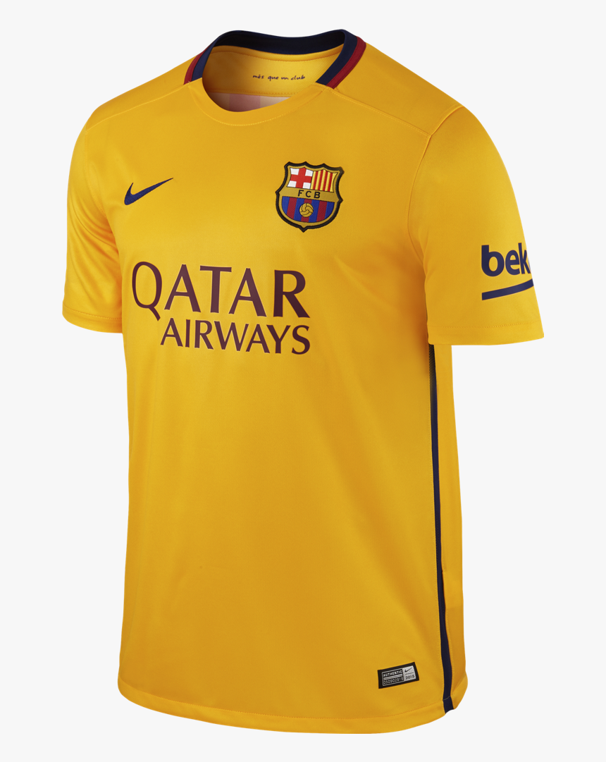 Transparent Fc Barcelona Png - 2015 Barcelona Away Jersey, Png Download, Free Download