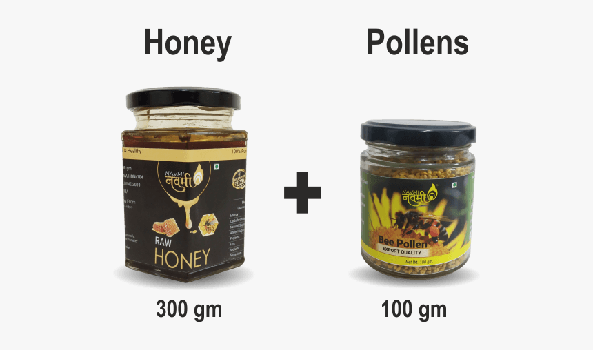 Honey & Bee Pollen (100 Gm) - Peanut Butter, HD Png Download, Free Download