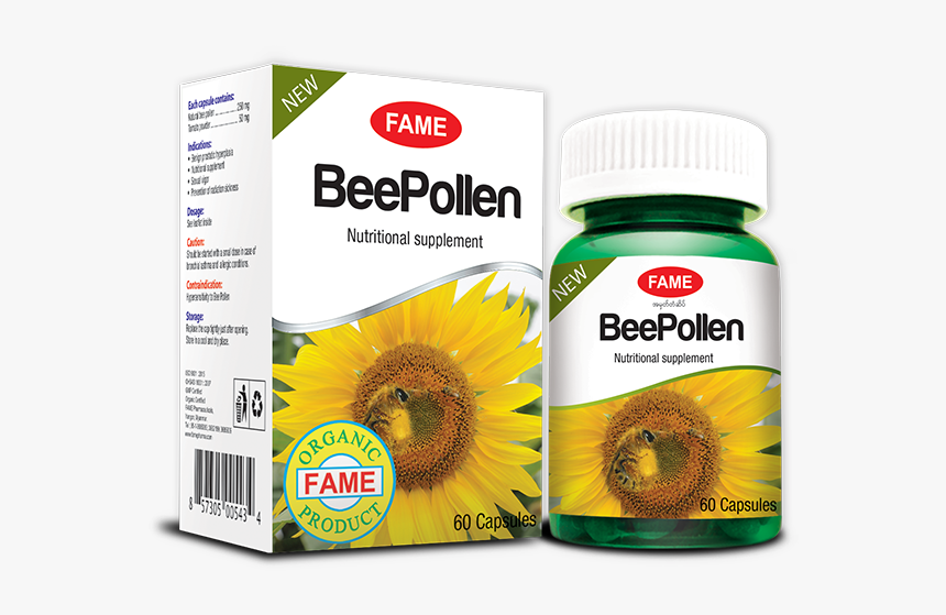 Beepollen - Fame Product In Myanmar, HD Png Download, Free Download