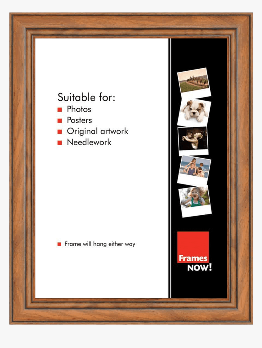 Frames Now Black Aluminium Frame, HD Png Download, Free Download