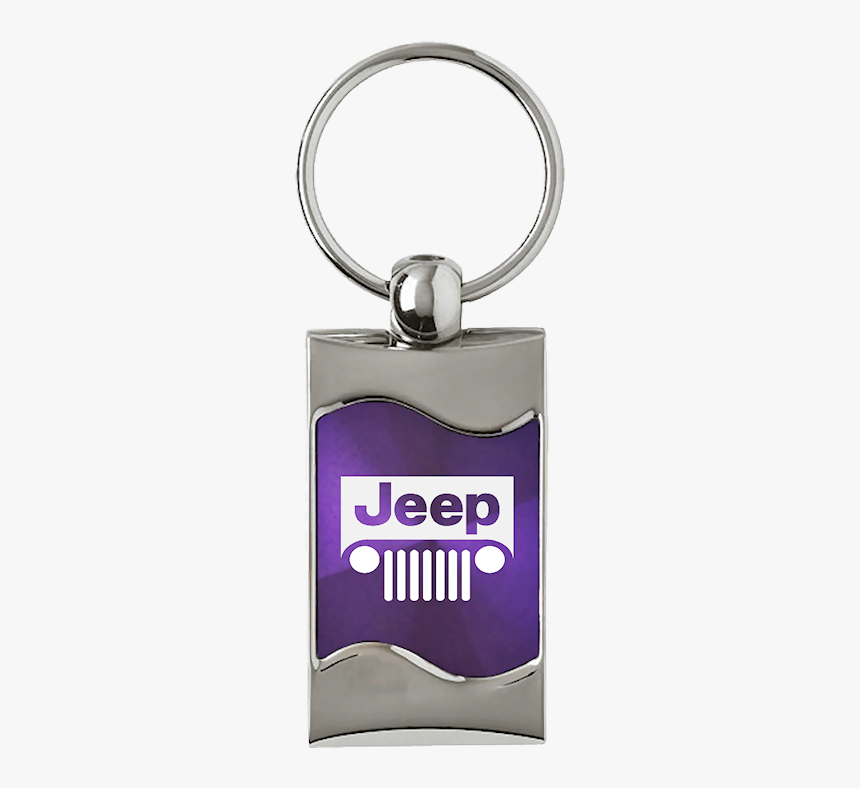 Au-tomotive Gold Jeep Grill Rectangular Wave Purple - Rx8 Keychain, HD Png Download, Free Download