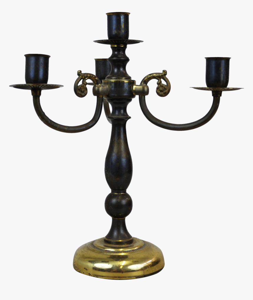 Candlestick Drawing Candelabra - Vintage Candle Holder Png, Transparent Png, Free Download