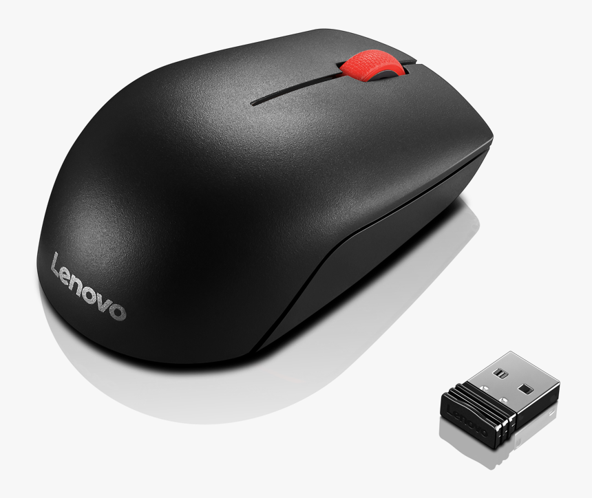 Lenovo Essential Compact Wireless Mouse - Lenovo 300 Wireless Compact Mouse, HD Png Download, Free Download