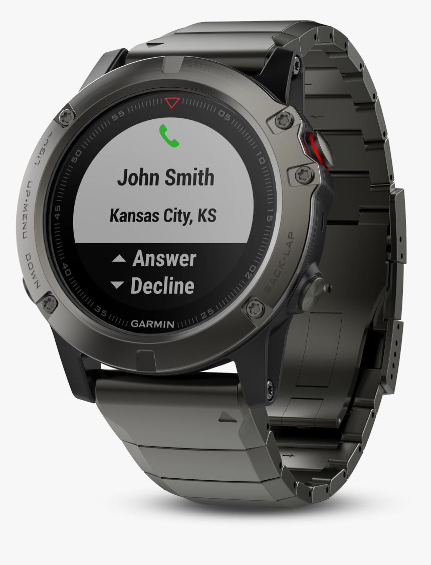 News] Garmin Introduces The Fenix 5 Multisport Gps - Garmin Fenix 5 Sapphire Png, Transparent Png, Free Download