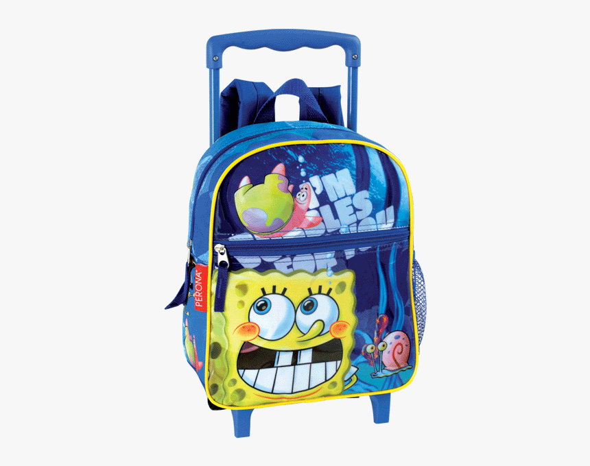 20614 Mochila Carrito De Guardería Bob Esponja Imagination, HD Png Download, Free Download