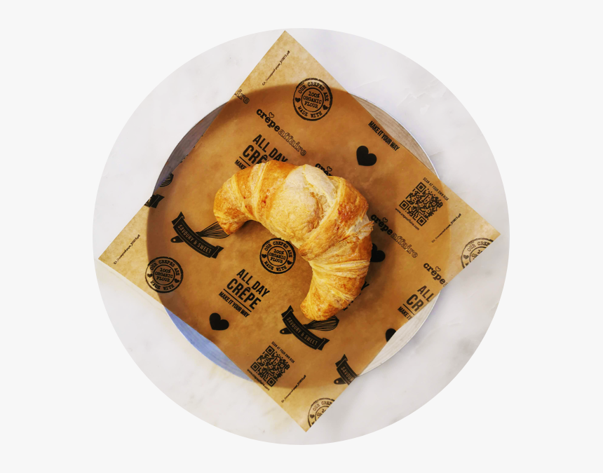 Croissant Pastry Crepeaffaire - Bagel, HD Png Download, Free Download