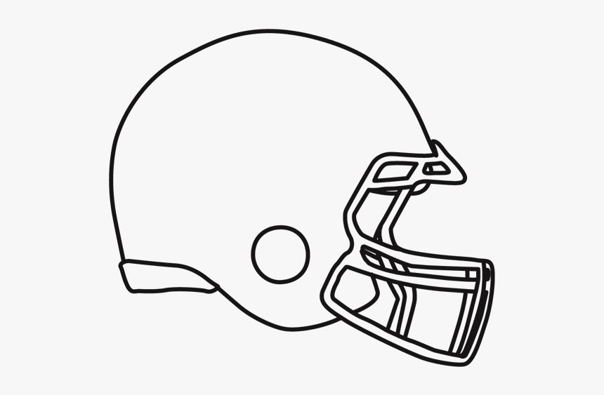 Transparent Football Helmet Outline, HD Png Download, Free Download