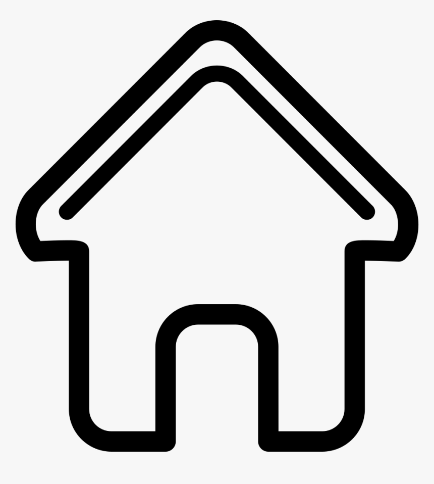 Home Outline - Transparent Background Home Icon Png, Png Download, Free Download