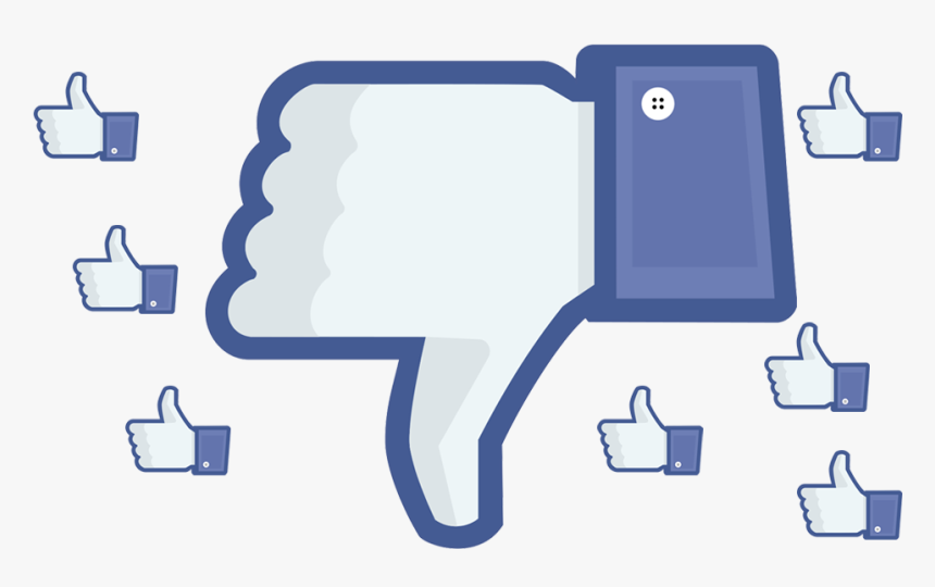 Will Facebook’s New ‘downvote’ Button Be Used As A - Transparent Dislike Icon Png, Png Download, Free Download