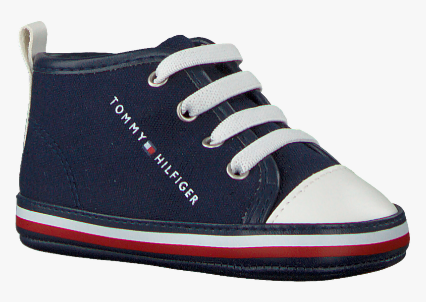 Blue Tommy Hilfiger Baby Shoes Lace-up Shoe - Tommy Hilfiger Shoes Png, Transparent Png, Free Download