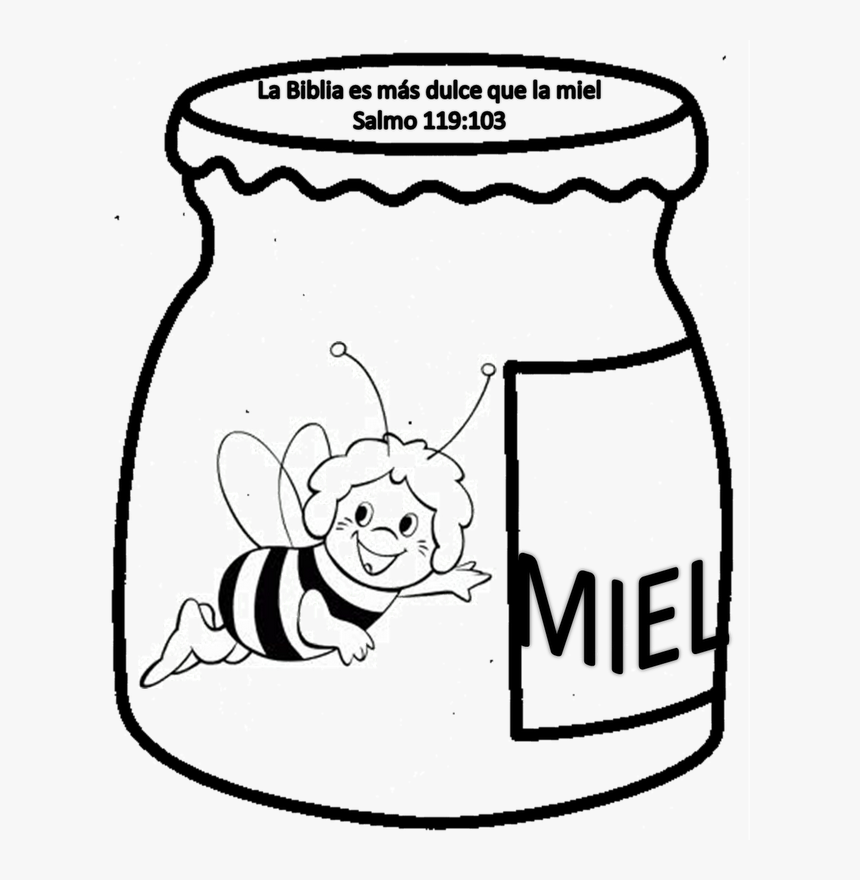 Los Nios Y La Biblia, Png Download - Maya And The Bee Coloring, Transparent Png, Free Download