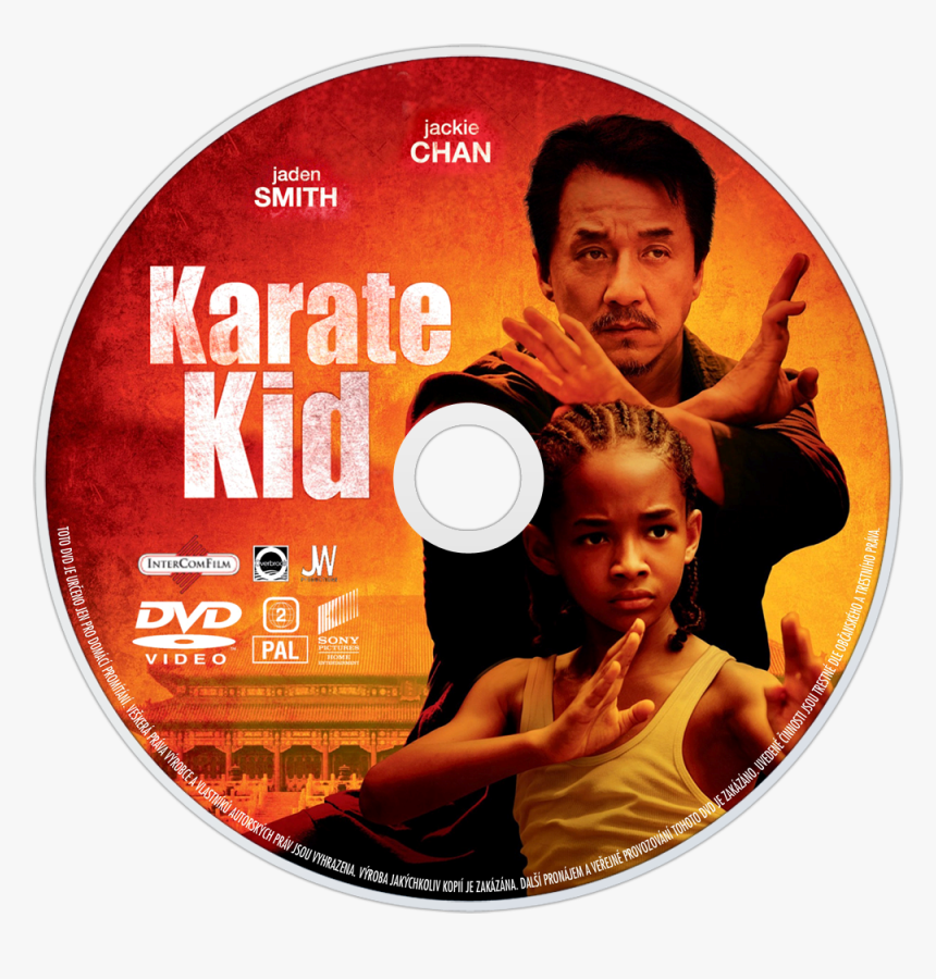 The Karate Kid Dvd Disc Image , Png Download, Transparent Png, Free Download