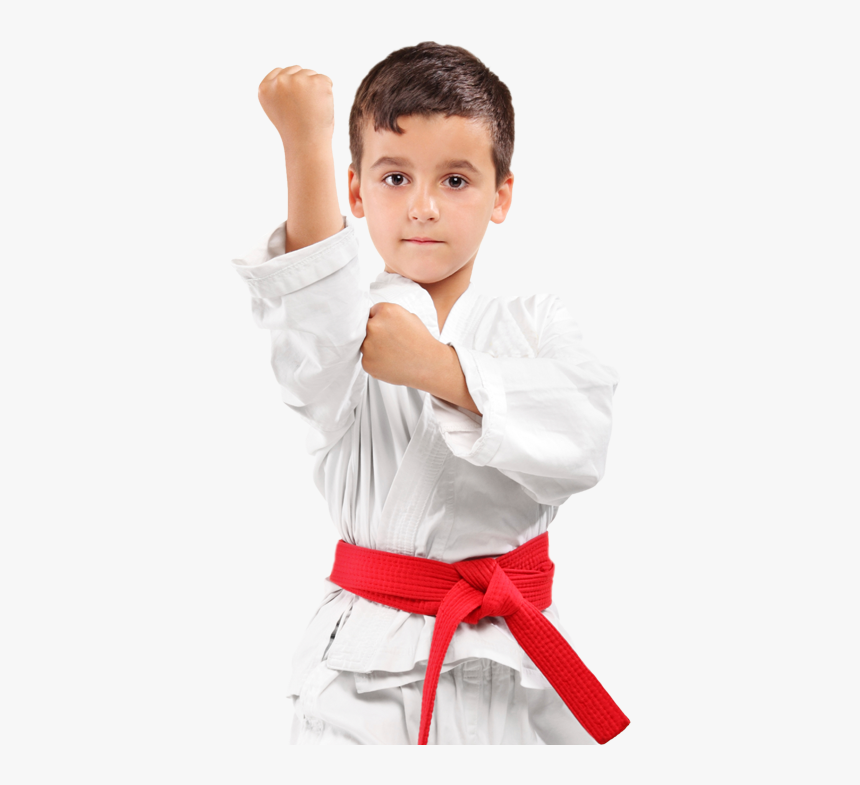 Young Boy In Karate Stance - Martial Arts Important For Kids, HD Png Download, Free Download