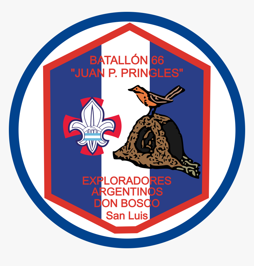Emblema Del Batallón 66 Juan Pascual Pringles - Emblem, HD Png Download ...