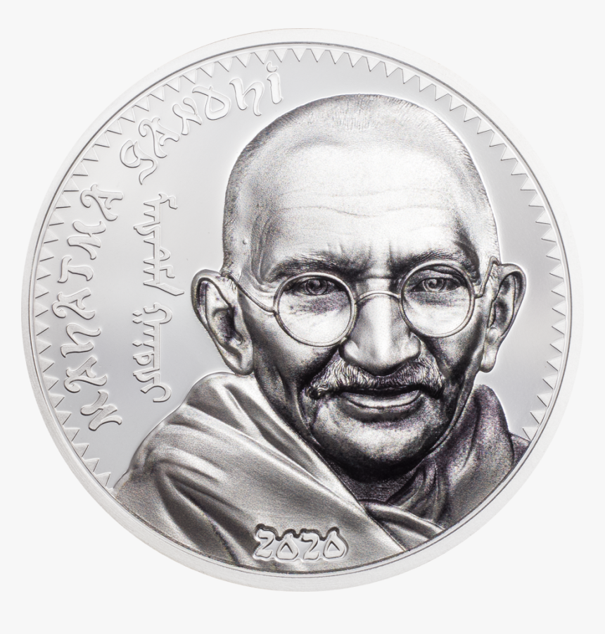 Gandhi Silver Coin, HD Png Download, Free Download