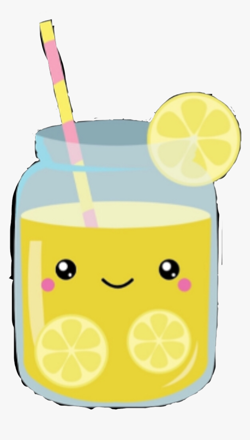 Lemonade Sticker Clipart , Png Download - Juice Kawaii, Transparent Png, Free Download