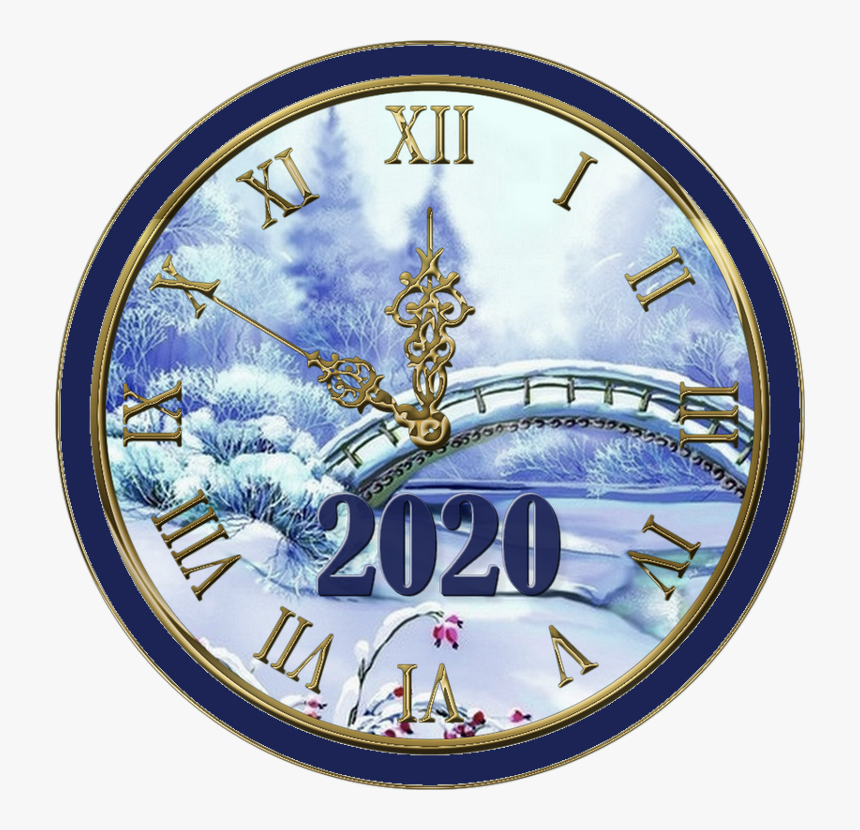 Tube Horloge, Pendule, 2020 Png - Santa Barbara, Transparent Png, Free Download