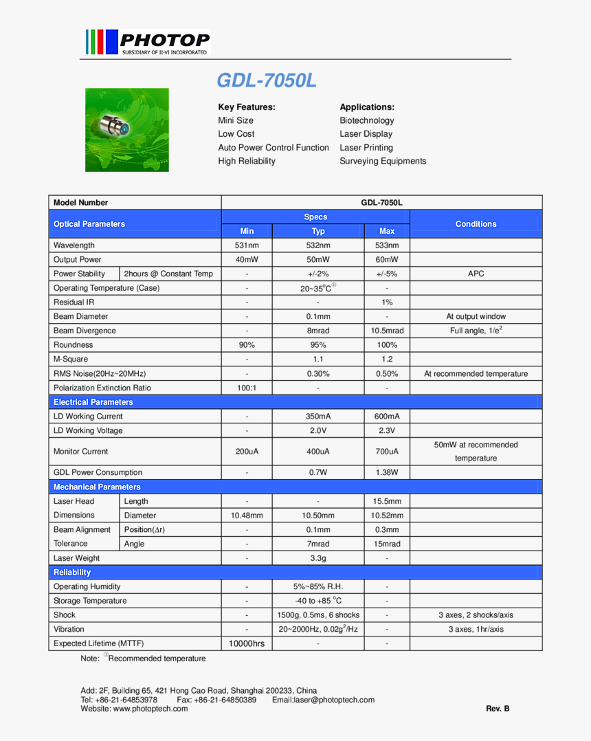 532nm To-can Green Laser Diode - มนต์ พระ กาฬ หลวง ปู่ สรวง, HD Png Download, Free Download
