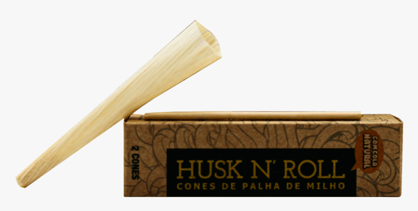 Husk N - Cone De Palha Husk N Roll, HD Png Download, Free Download