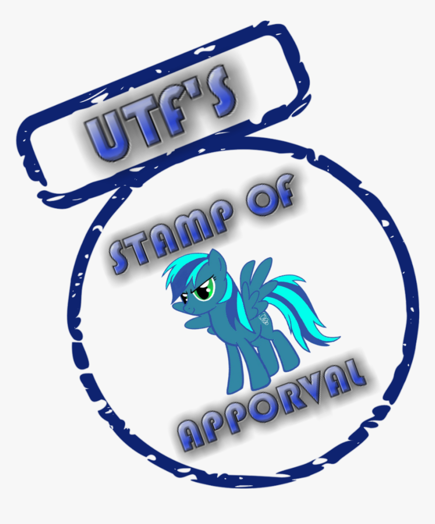 Utf"s Stamp Of Approval - Sticker, HD Png Download, Free Download