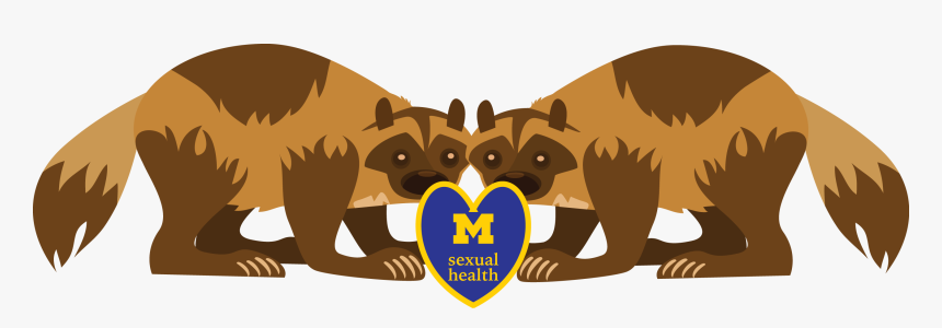 Wolverine Love Cartoon - Cartoon Wolverine Animal, HD Png Download, Free Download