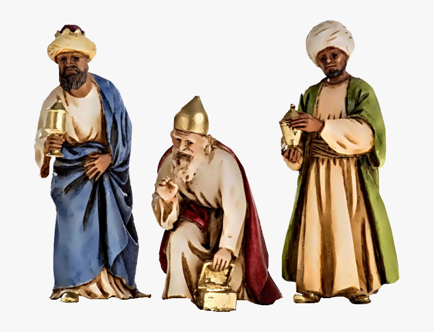 - Los Tres Reyes Magos Figuras , Png Download - Reyes Magos Del Pesebre, Transparent Png, Free Download