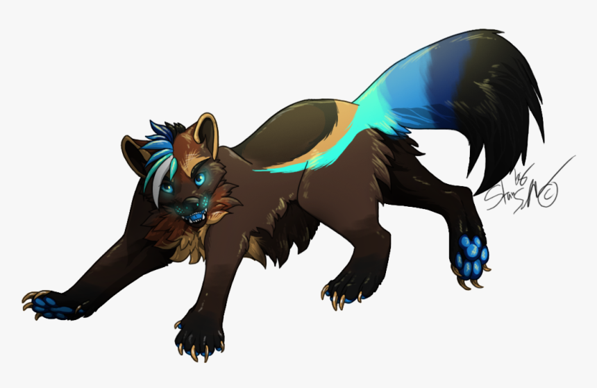 My Wolverine Totem - Cartoon, HD Png Download, Free Download