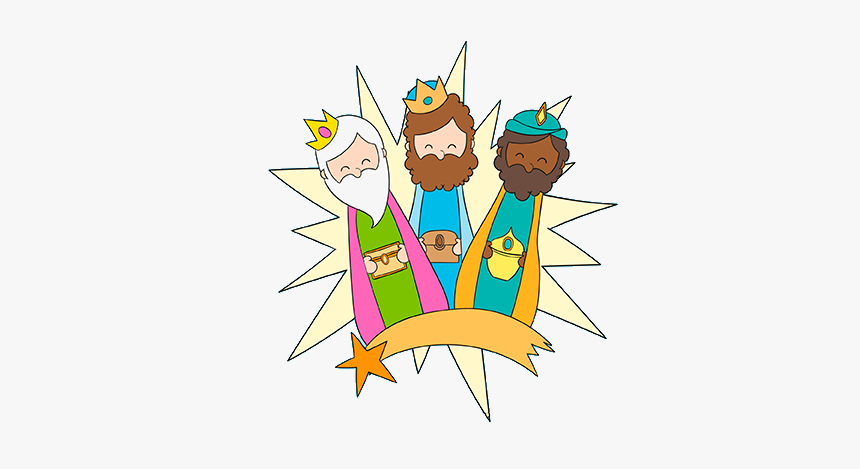 #reyesmagos #regalos #melchor #gaspar #baltazar #freetoedit - Reyes Magos Png, Transparent Png, Free Download