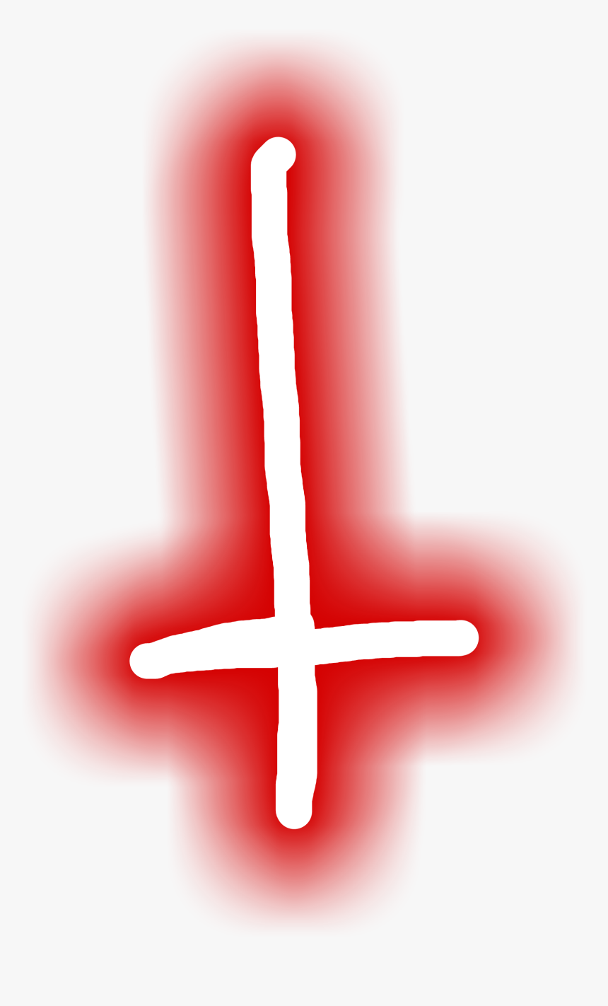 #cross #upsidedowncross #satanic #cult - Cross, HD Png Download, Free Download