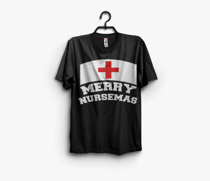 Merry Nursemas Buy T Shirt Designs Artwork - Active Shirt, HD Png Download, Free Download