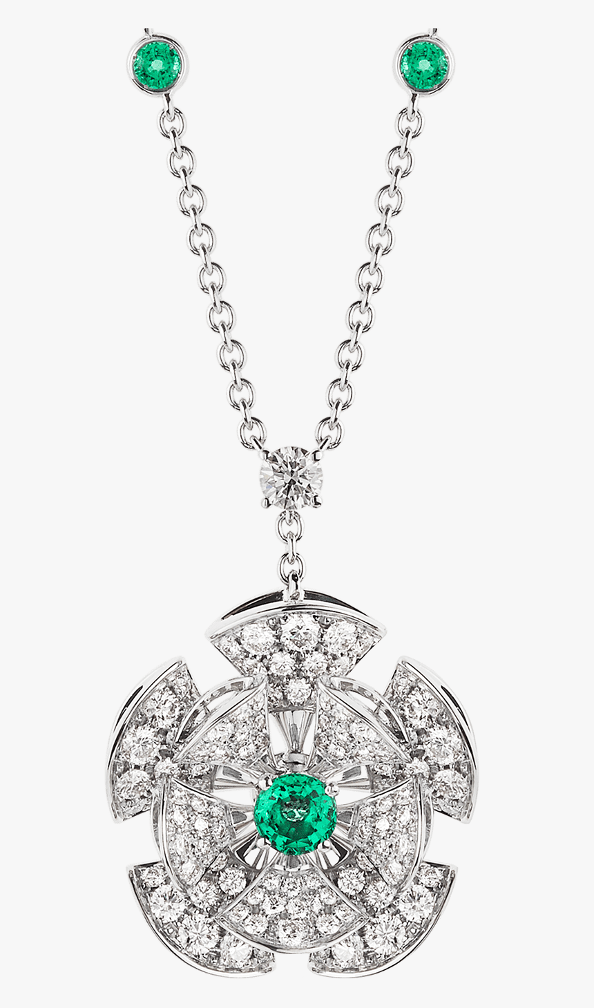 Bvlgari Emerald Pendant, HD Png Download, Free Download